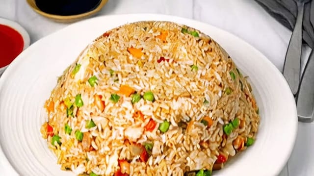 SP Shrimp Fried Rice.