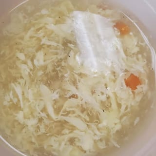 Medium Egg Flower Soup (gf)