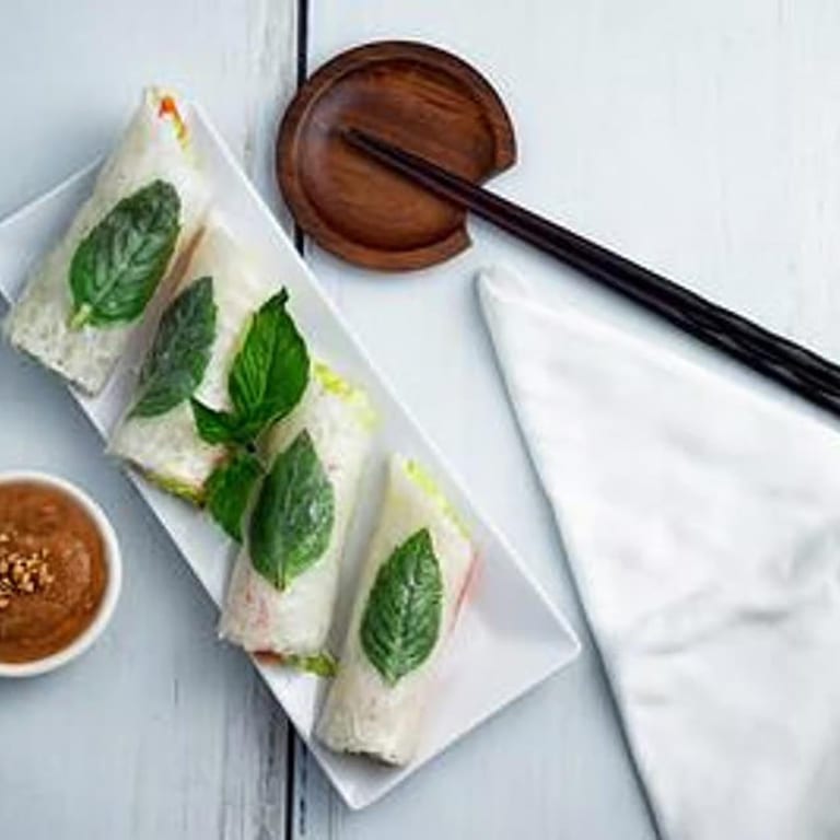 Savor Our Spring Rolls